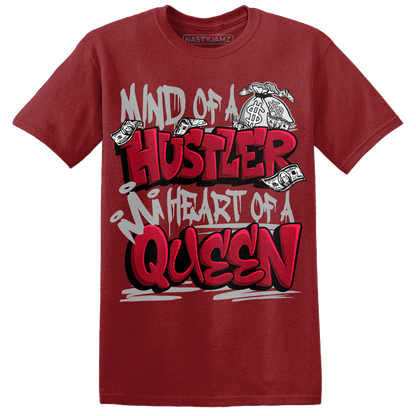 Retro Red Taxi 12s T Shirt Match Hustler Heart Queen - NastyJamz