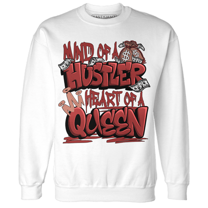 Dune Red 13s Sweatshirt Match Hustler Heart Queen - NastyJamz