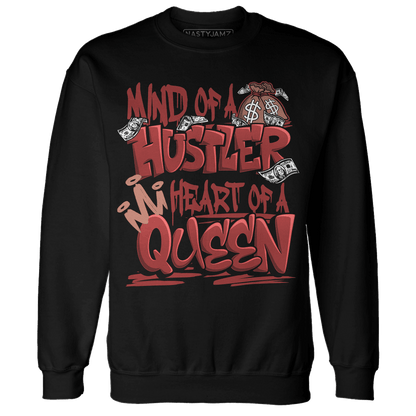 Dune Red 13s Sweatshirt Match Hustler Heart Queen - NastyJamz