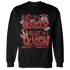 Dune Red 13s Sweatshirt Match Hustler Heart Queen - NastyJamz