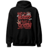 Dune Red 13s Hoodie Match Hustler Heart Queen - NastyJamz