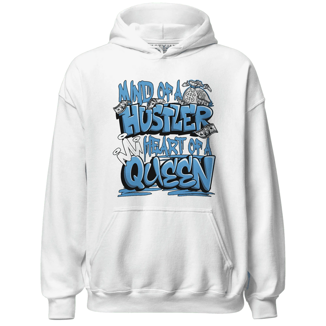 NastyJamz-Carolina-Blue-Univercitii-17s-Hoodie-Match-Hustler-Heart-Queen
