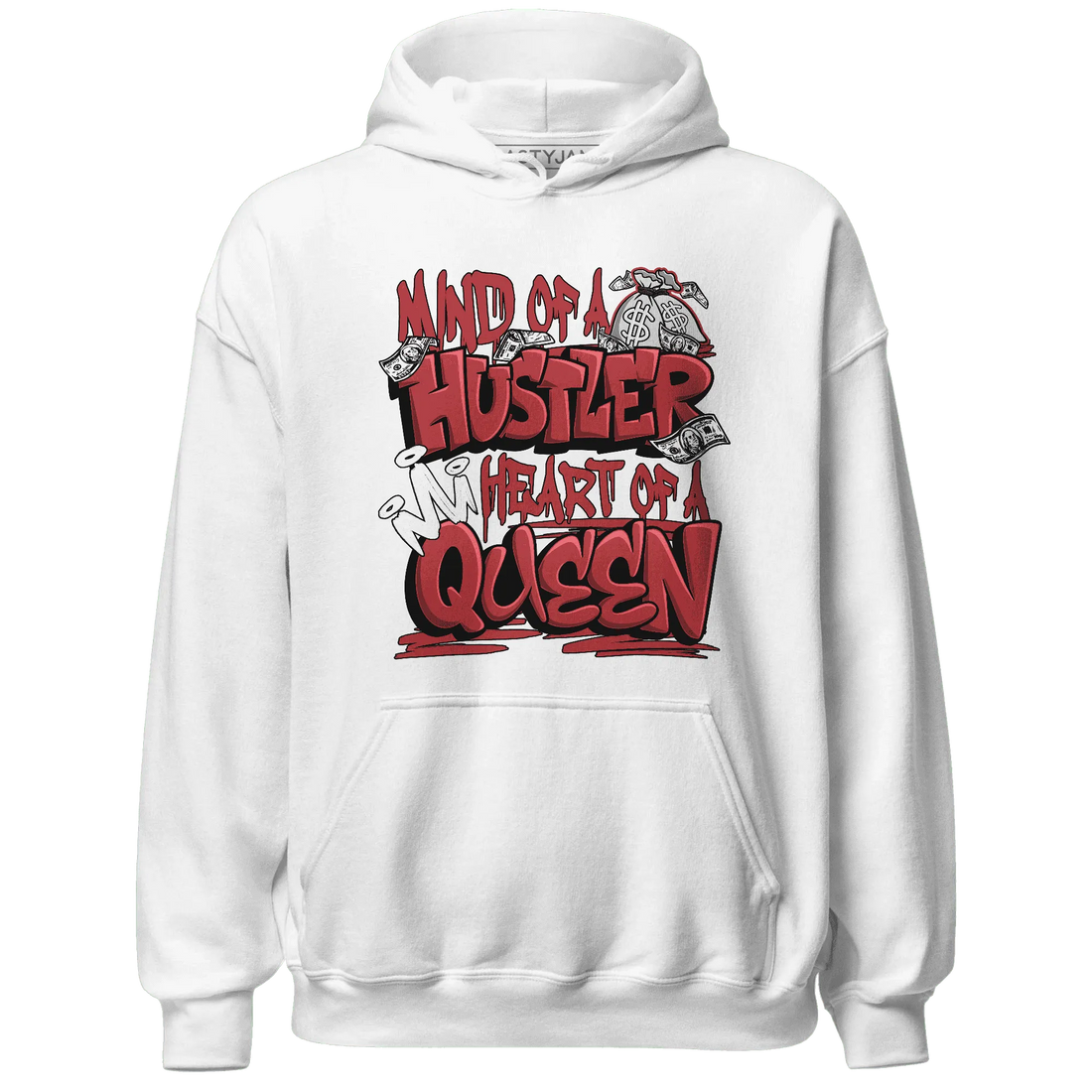 Black-Toe-Reimagined-Red-White-1s-NastyJamz-Hoodie-Match-Hustler-Heart-Queen