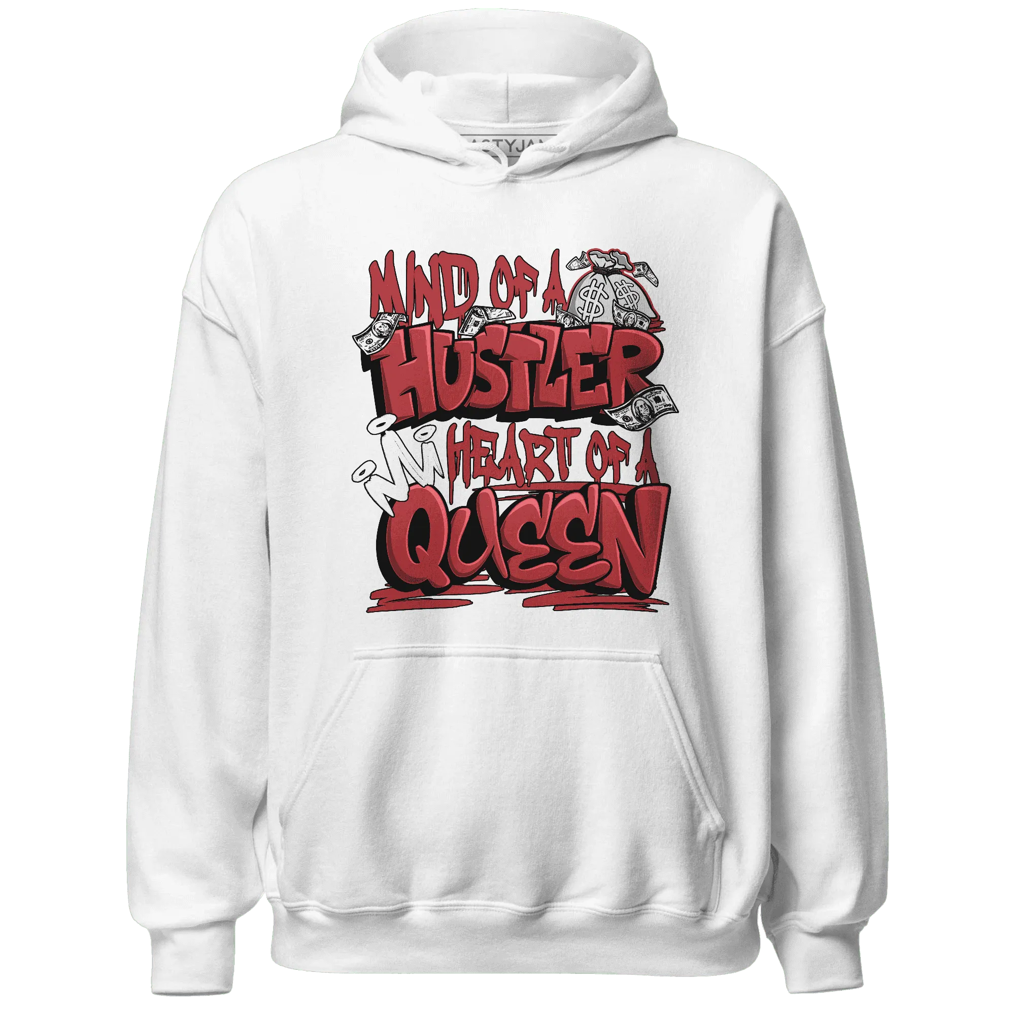 Black-Toe-Reimagined-Red-White-1s-NastyJamz-Hoodie-Match-Hustler-Heart-Queen