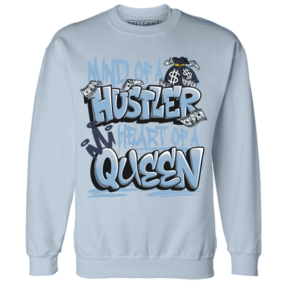 First In Flight 1s Sweatshirt Match Hustler Heart Queen - NastyJamz