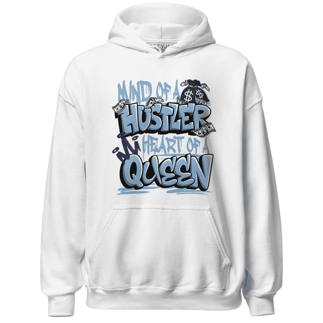 First In Flight 1s Hoodie Match Hustler Heart Queen - NastyJamz