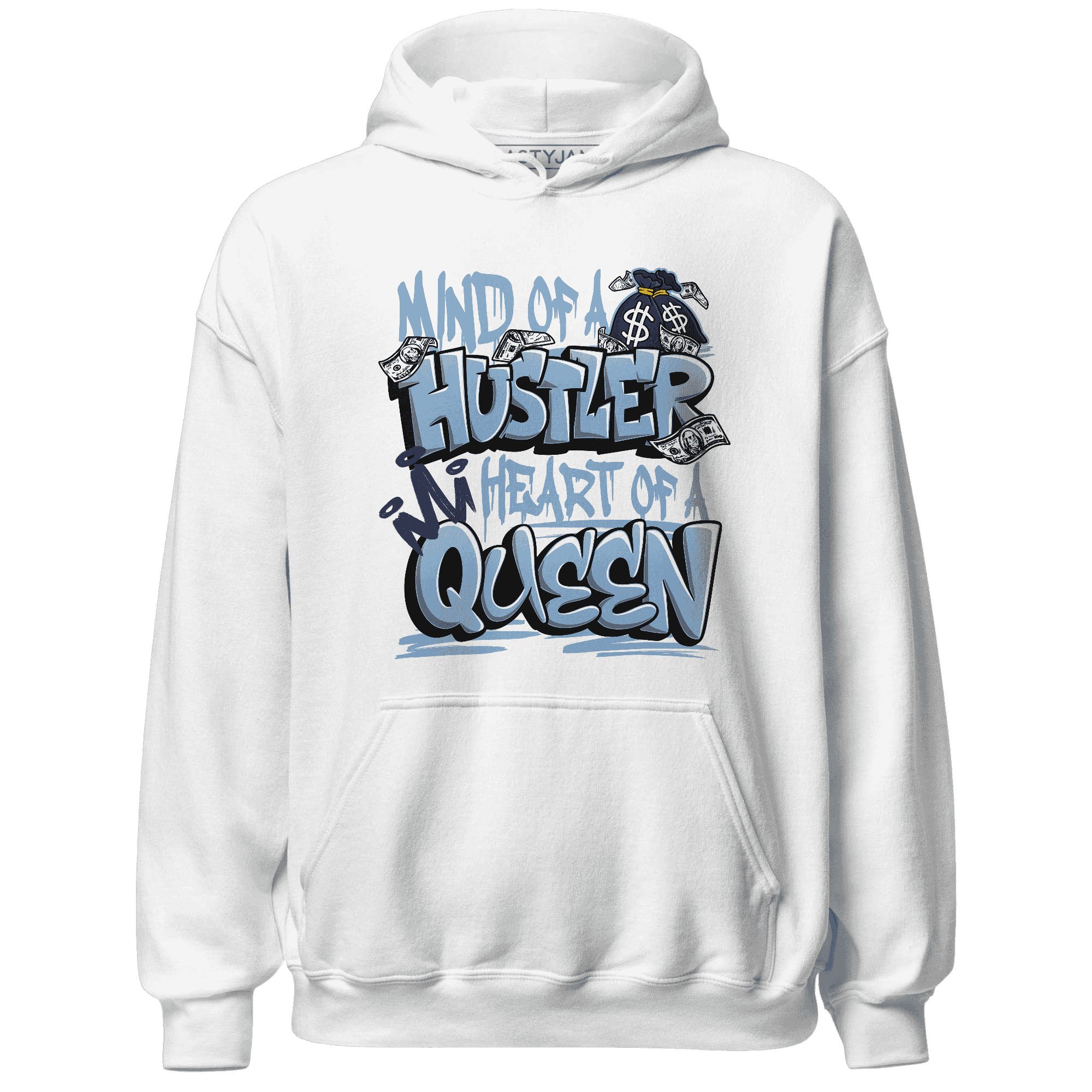 First In Flight 1s Hoodie Match Hustler Heart Queen - NastyJamz