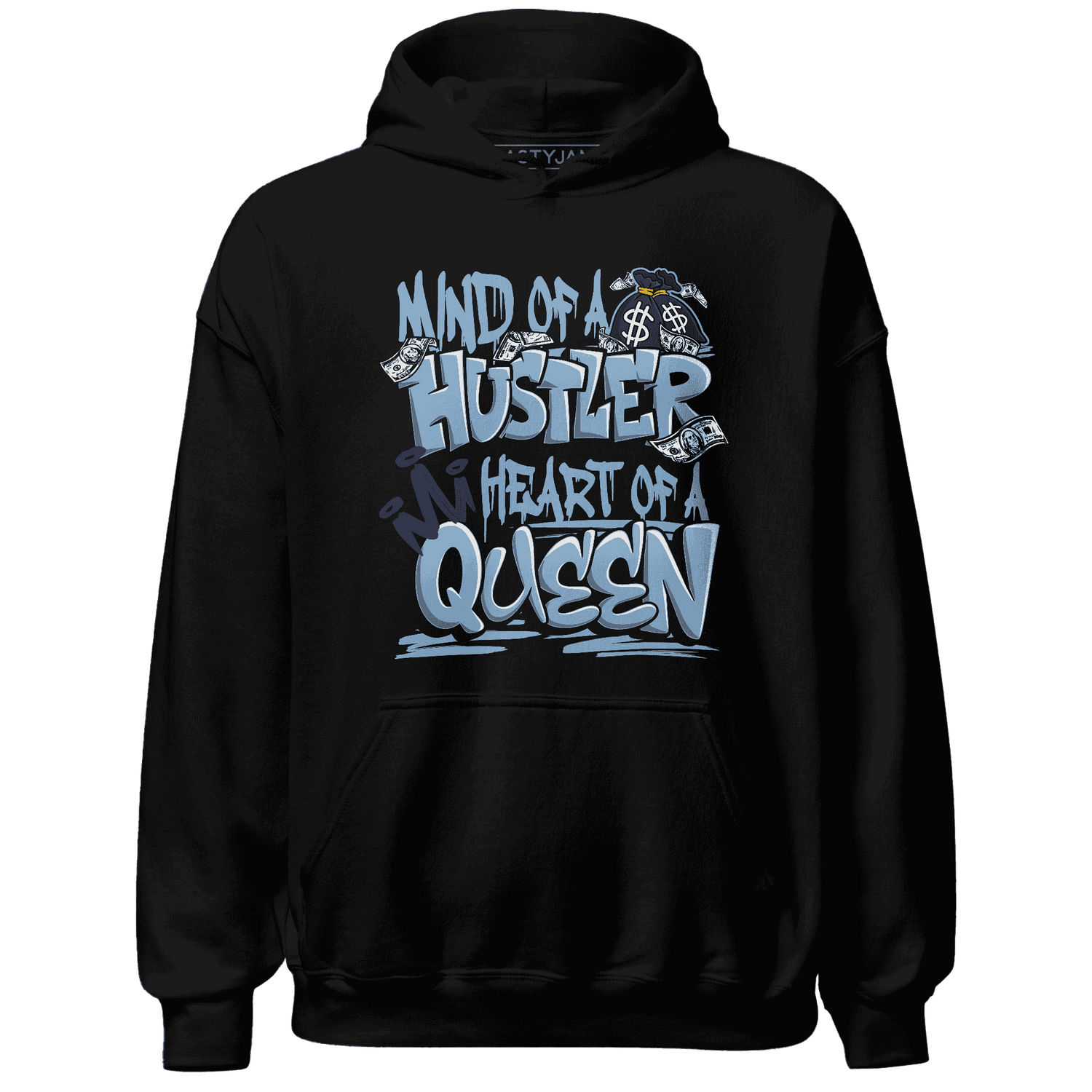 First In Flight 1s Hoodie Match Hustler Heart Queen - NastyJamz