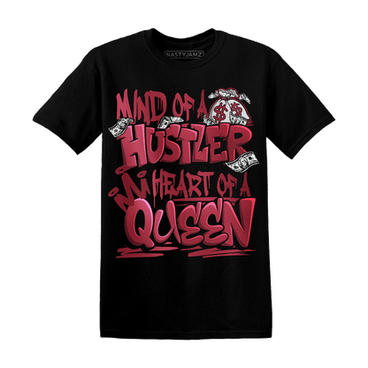 High 85 Metallic Burgundy 1s T Shirt Match Hustler Heart Queen - NastyJamz