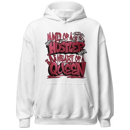 High 85 Metallic Burgundy 1s Hoodie Match Hustler Heart Queen - NastyJamz
