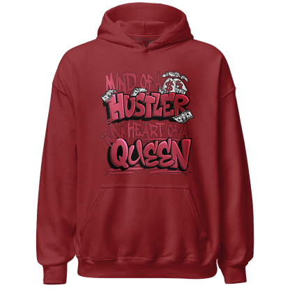 High 85 Metallic Burgundy 1s Hoodie Match Hustler Heart Queen - NastyJamz