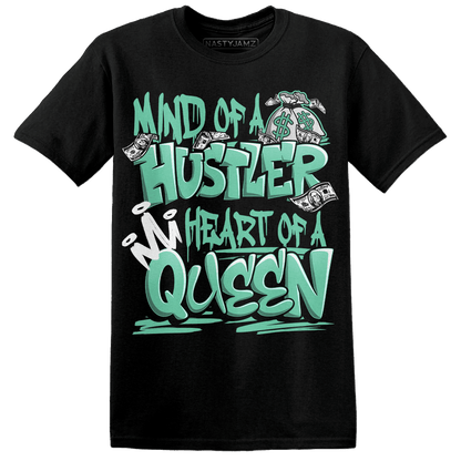 High OG Green Glow 1s T Shirt Match Hustler Heart Queen - NastyJamz