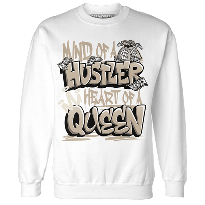 Latte 1s Sweatshirt Match Hustler Heart Queen - NastyJamz