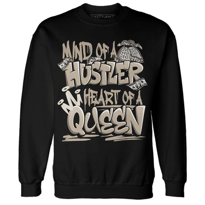 Latte 1s Sweatshirt Match Hustler Heart Queen - NastyJamz