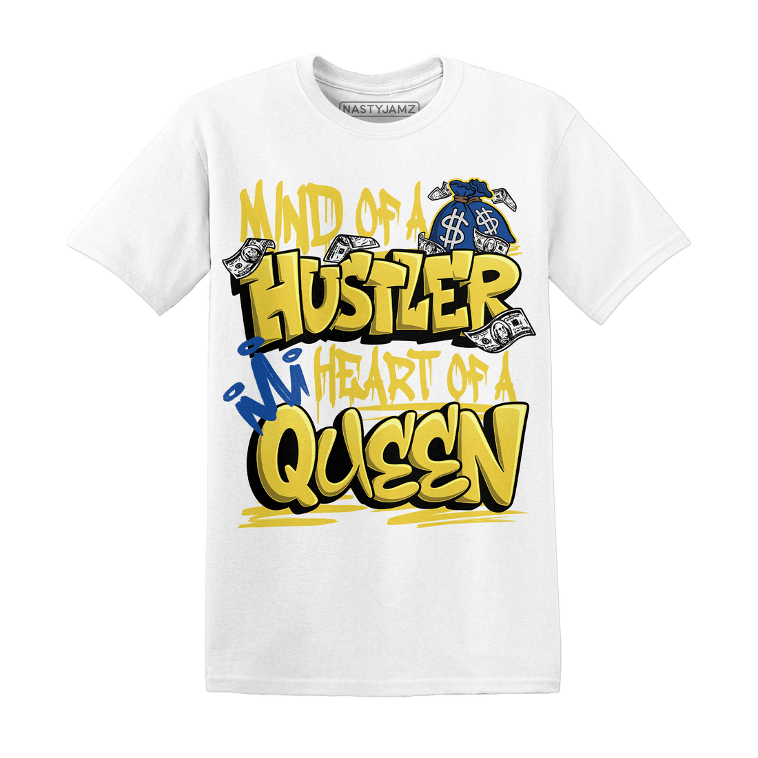 Low OG Canary TVSC 1s T Shirt Match Hustler Heart Queen - NastyJamz