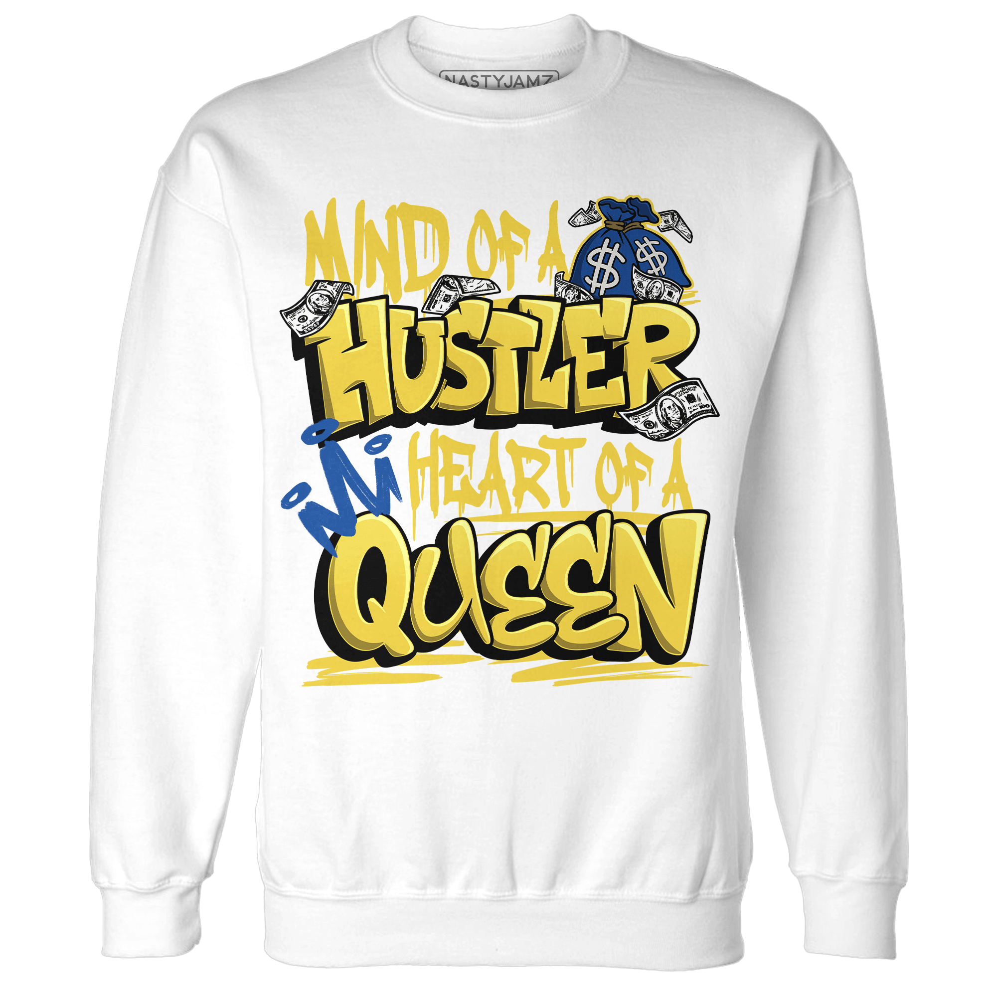 Low OG Canary TVSC 1s Sweatshirt Match Hustler Heart Queen - NastyJamz