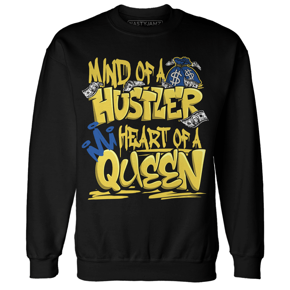 Low OG Canary TVSC 1s Sweatshirt Match Hustler Heart Queen - NastyJamz