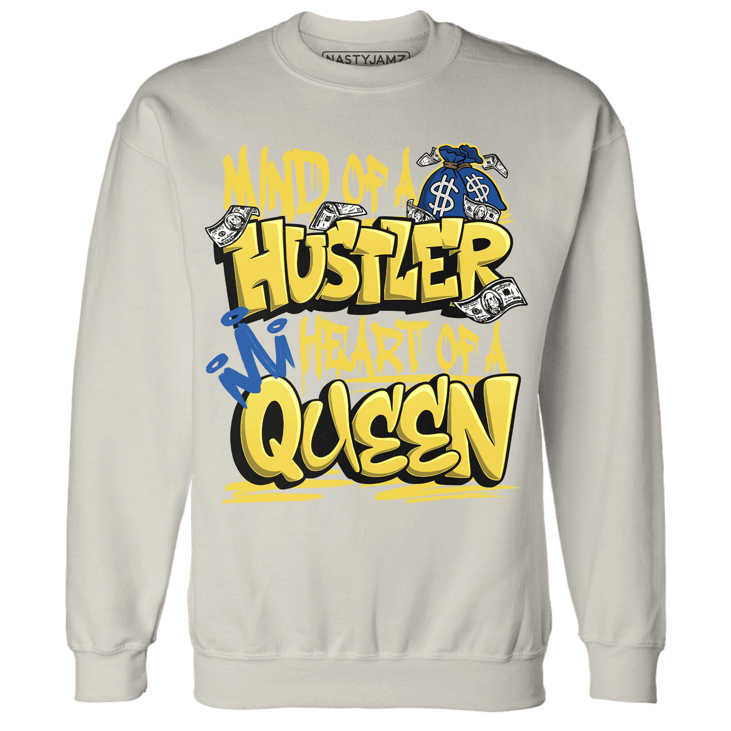 Low OG Canary TVSC 1s Sweatshirt Match Hustler Heart Queen - NastyJamz