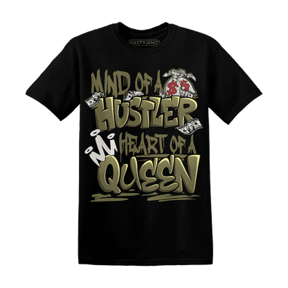 NastyJamz-Medium-Olive-1s-T-Shirt-Match-Hustler-Heart-Queen