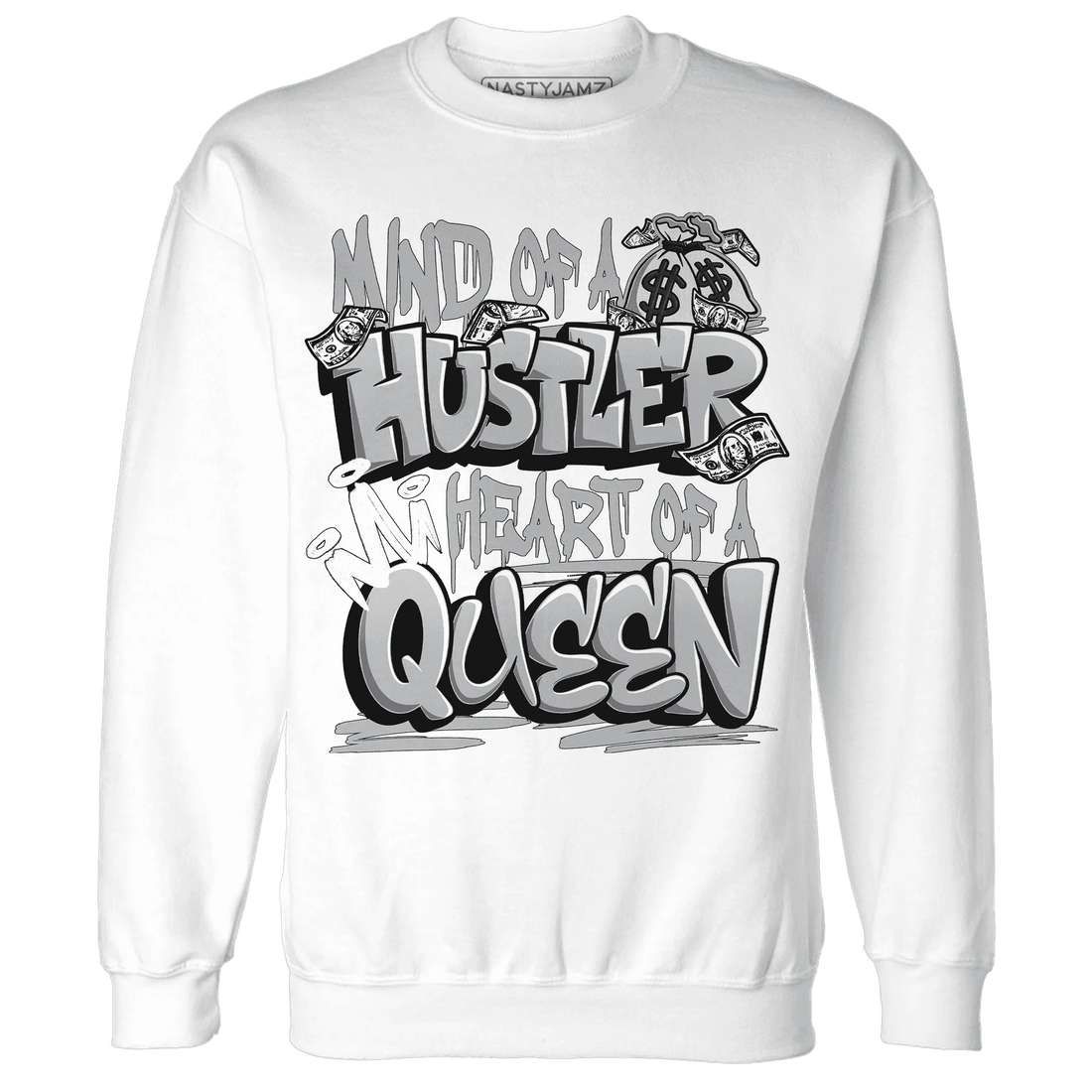 Wolf-Grey-1s-Sweatshirt-Match-Hustler-Heart-Queen