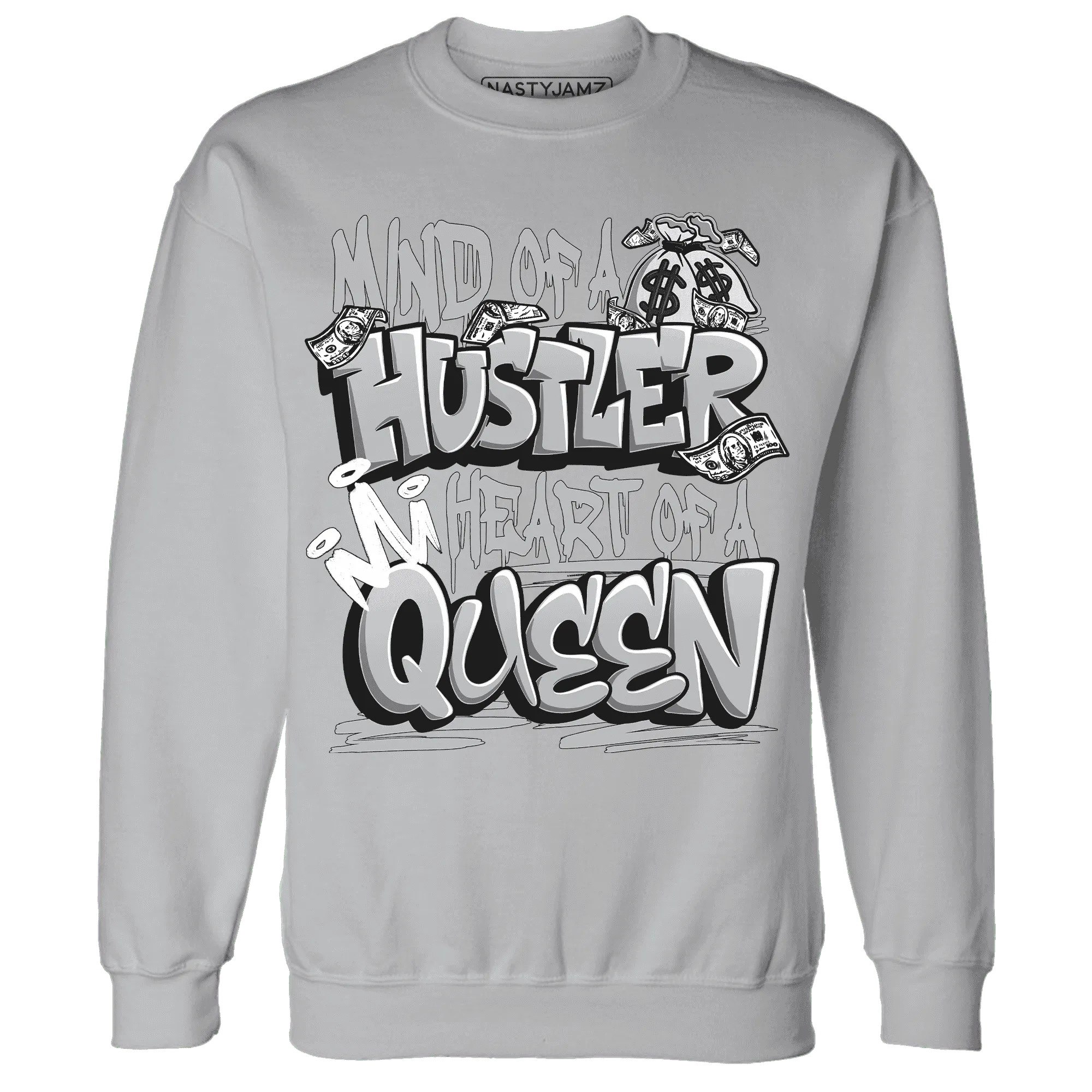 Wolf-Grey-1s-Sweatshirt-Match-Hustler-Heart-Queen