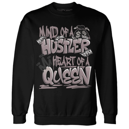 NastyJamz-Black-Violet-Ore-3s-Sweatshirt-Match-Hustler-Heart-Queen