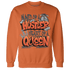 Georgia Peach 3s Sweatshirt Match Hustler Heart Queen - NastyJamz
