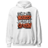 Georgia Peach 3s Hoodie Match Hustler Heart Queen - NastyJamz