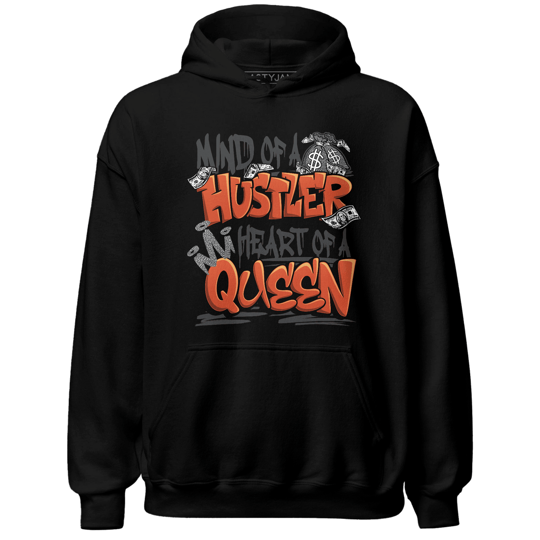 Georgia Peach 3s Hoodie Match Hustler Heart Queen - NastyJamz