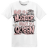 Red Stardust 3s T Shirt Match Hustler Heart Queen - NastyJamz