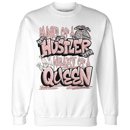 Red Stardust 3s Sweatshirt Match Hustler Heart Queen - NastyJamz