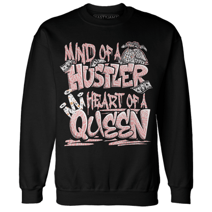 Red Stardust 3s Sweatshirt Match Hustler Heart Queen - NastyJamz