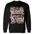 Red Stardust 3s Sweatshirt Match Hustler Heart Queen - NastyJamz
