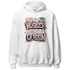 Red Stardust 3s Hoodie Match Hustler Heart Queen - NastyJamz