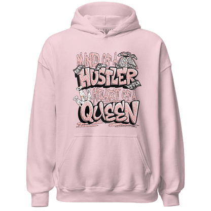 Red Stardust 3s Hoodie Match Hustler Heart Queen - NastyJamz