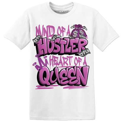 GS Hyper Violet 4s T Shirt Match Hustler Heart Queen - NastyJamz