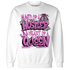 GS Hyper Violet 4s Sweatshirt Match Hustler Heart Queen - NastyJamz