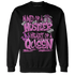 GS Hyper Violet 4s Sweatshirt Match Hustler Heart Queen - NastyJamz