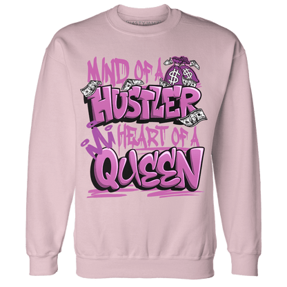 GS Hyper Violet 4s Sweatshirt Match Hustler Heart Queen - NastyJamz