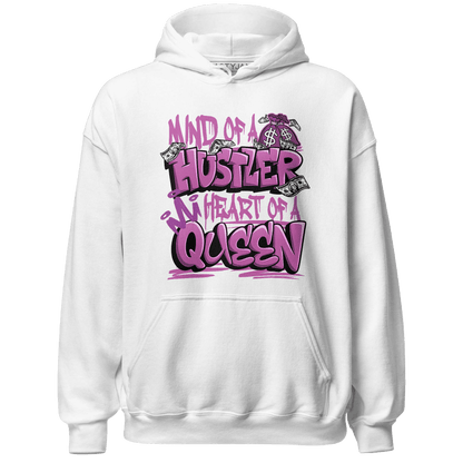 GS Hyper Violet 4s Hoodie Match Hustler Heart Queen - NastyJamz