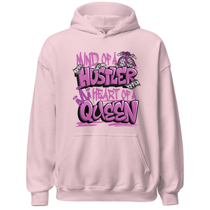 GS Hyper Violet 4s Hoodie Match Hustler Heart Queen - NastyJamz