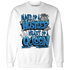 Industrial Blue 4s Sweatshirt Match Hustler Heart Queen - NastyJamz