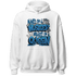 Industrial Blue 4s Hoodie Match Hustler Heart Queen - NastyJamz