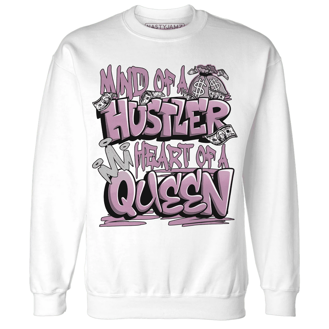 Orchid-Neutral-Grey-Black-White-4s-NastyJamz-Sweatshirt-Match-Hustler-Heart-Queen