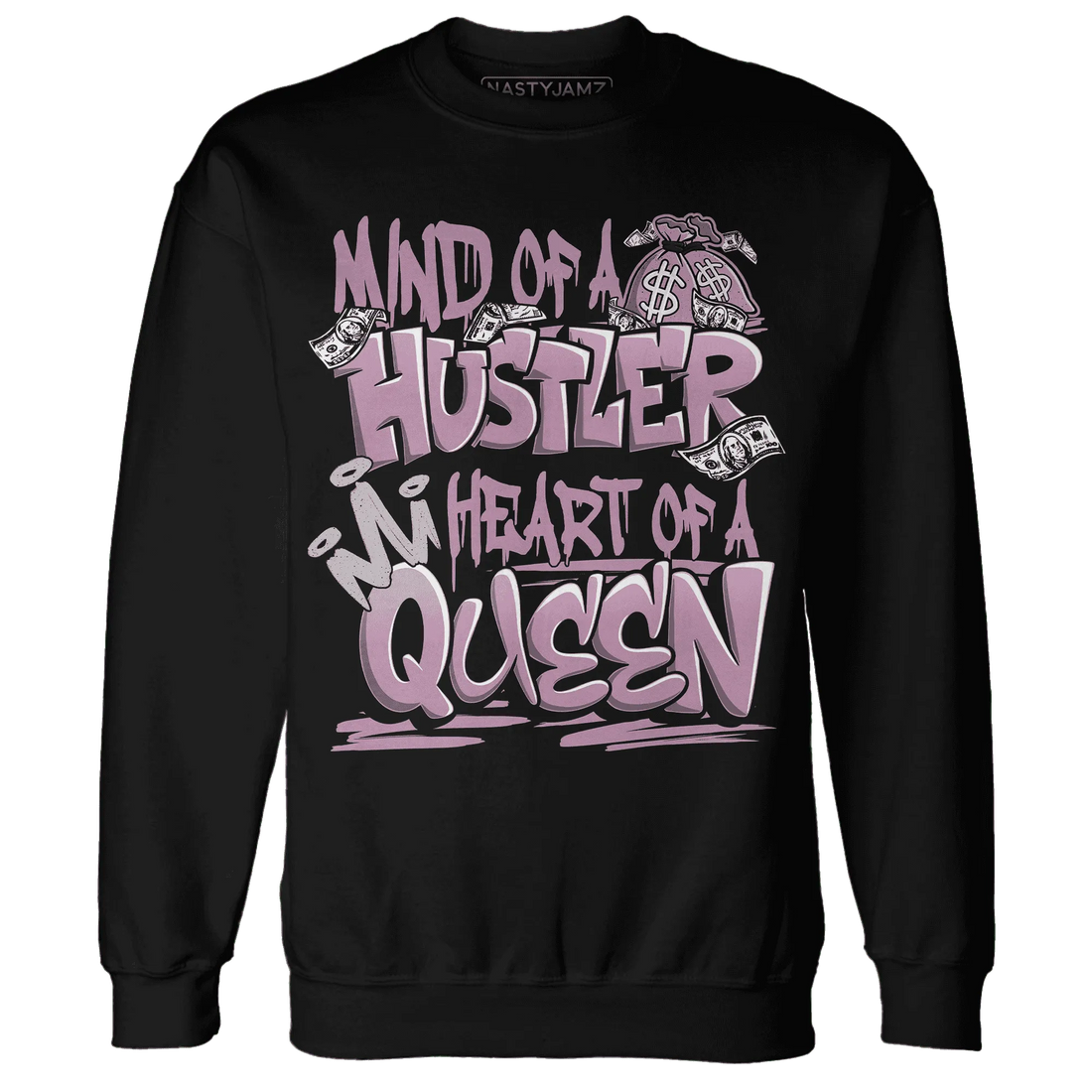 Orchid-Neutral-Grey-Black-White-4s-NastyJamz-Sweatshirt-Match-Hustler-Heart-Queen