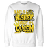 Vivid Sulfur 4s Sweatshirt Match Hustler Heart Queen - NastyJamz