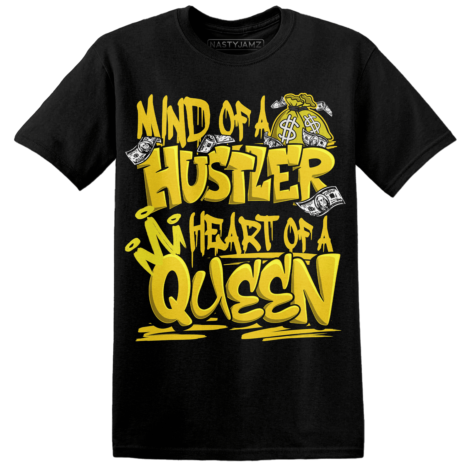 Vivid Sulfur 4s T Shirt Match Hustler Heart Queen - NastyJamz