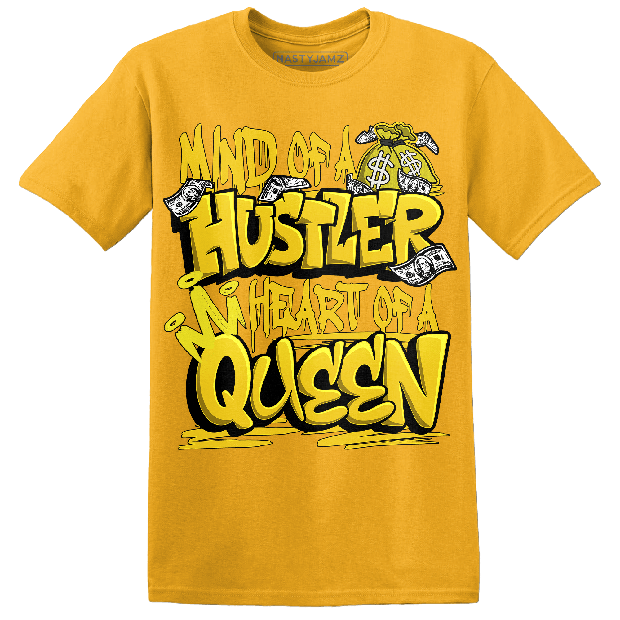 Vivid Sulfur 4s T Shirt Match Hustler Heart Queen - NastyJamz