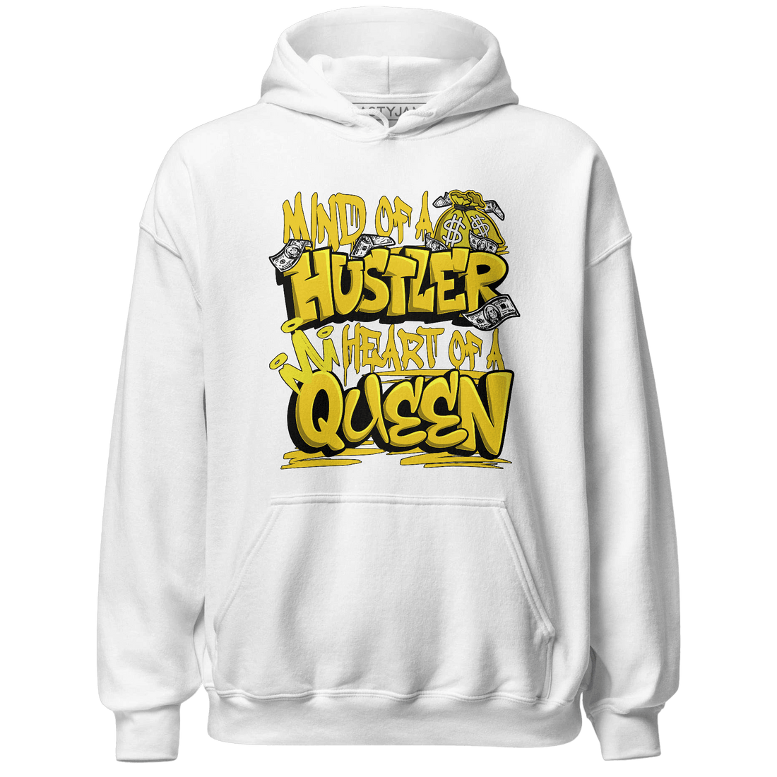 Vivid Sulfur 4s Hoodie Match Hustler Heart Queen - NastyJamz