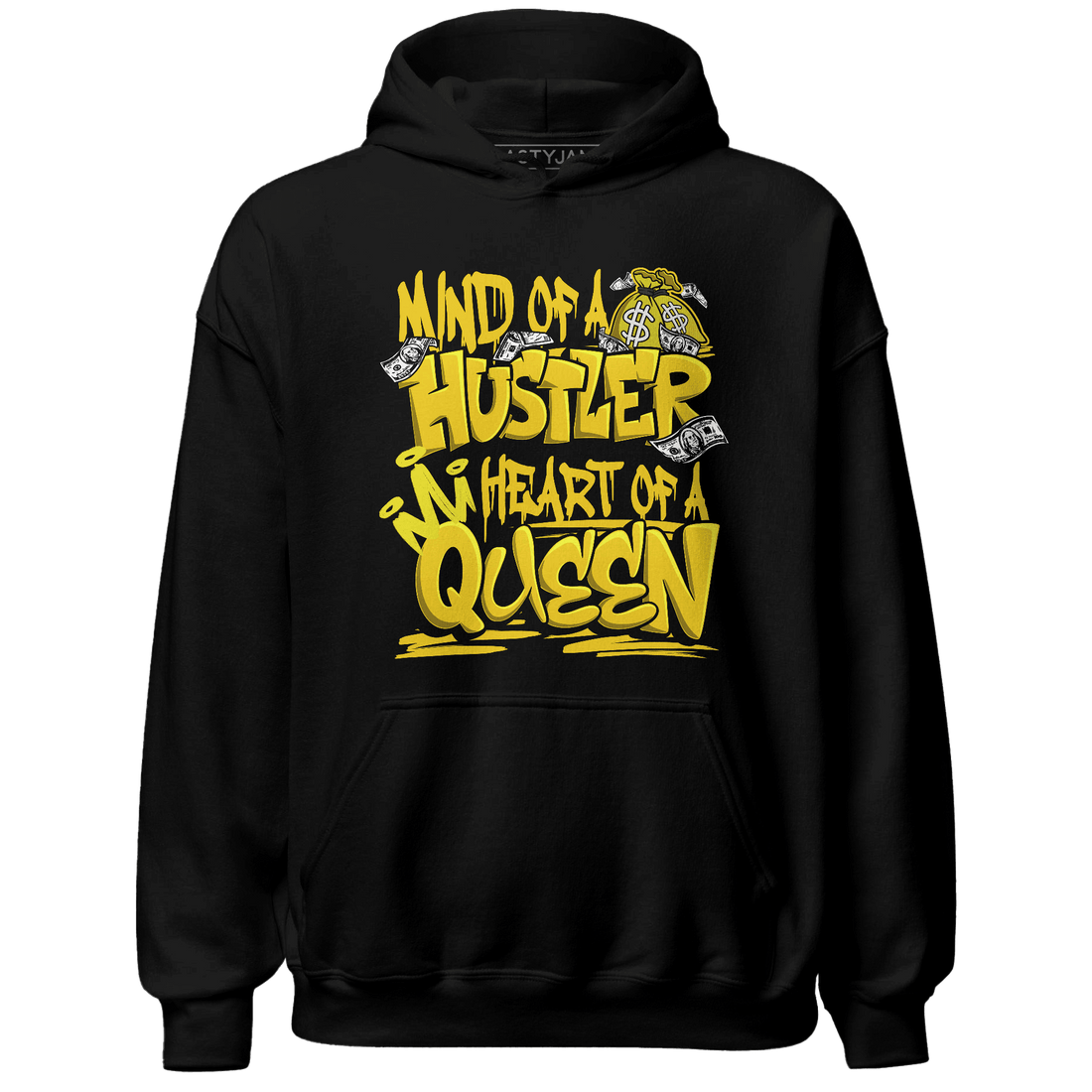 Vivid Sulfur 4s Hoodie Match Hustler Heart Queen - NastyJamz